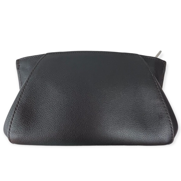 CARTIER Clutch Onyx Taurillon Leather C De Cartier Bag Palladium Hardware EUC - Picture 6 of 15